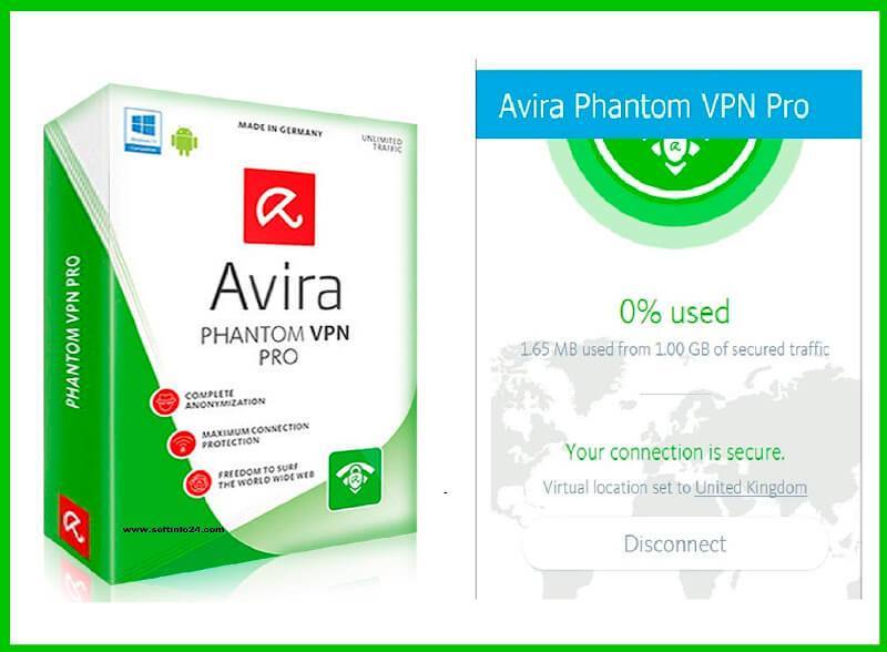 Avira Phantom VPN Pro Crack 2.41 + License Key Full [2023]