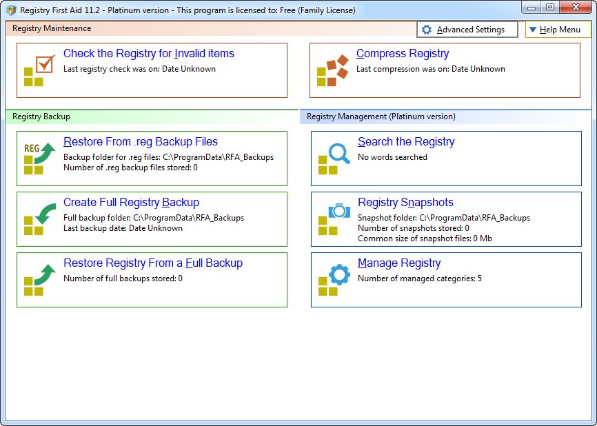 Registry First Aid Platinum Crack 11.3.1.2618 With Serial Key 2023